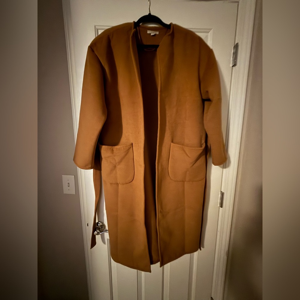 LOFT Brown Trench Coat